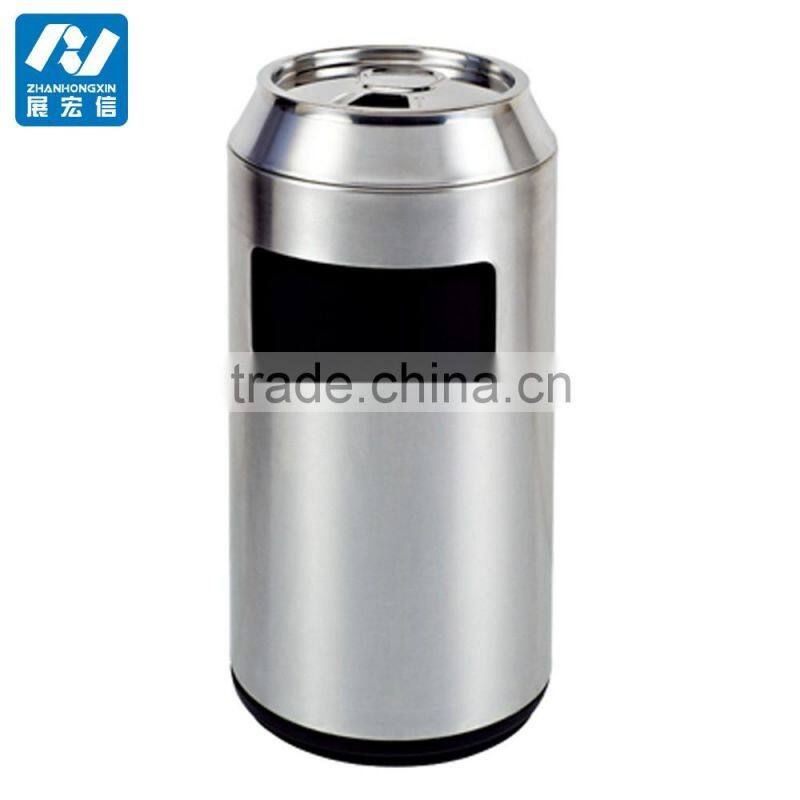 Indoor stainless steel ashtray stand