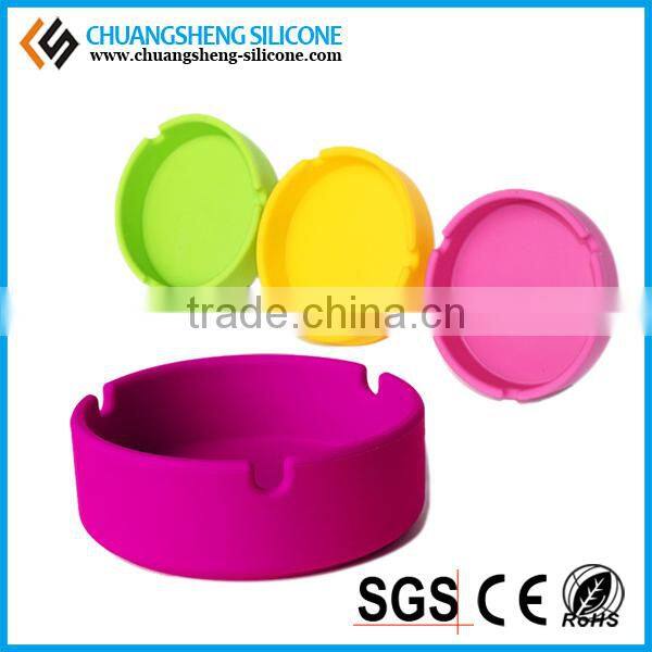 Eco-friendly ash case, silicone cigratte plate, Ashtray