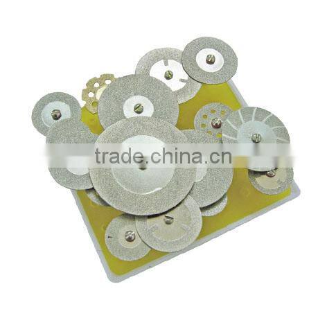 Different Shapes Electroplated Diamond Mini Disc for Gems Glass Ceramic