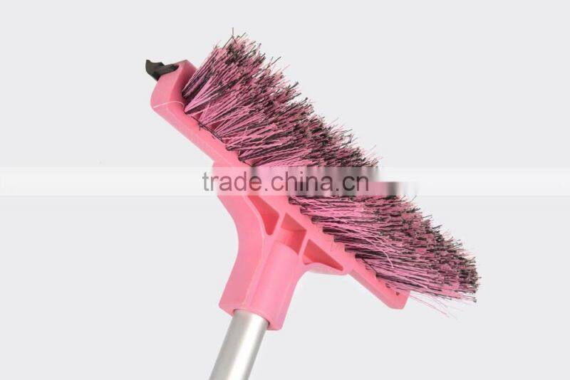 snow brush with ice scraper PET tough bristle TPR water blade