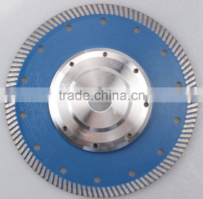 180mm Turbo Blade with Flank for Stone Cutting Guangjing Saw Blade Circular
