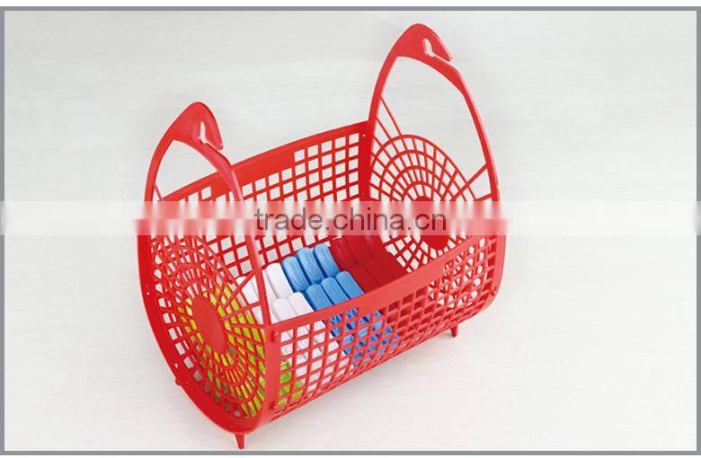 foldable colorful plastic peg basket XYB9906
