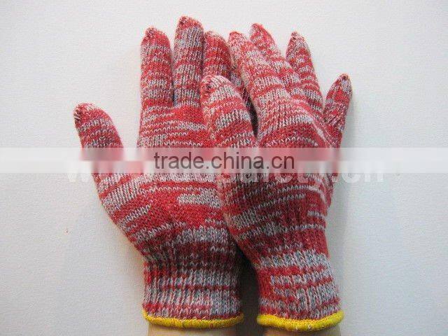 DDsafety 7 Gauge String Knitted Cotton Glove Safety Gloves