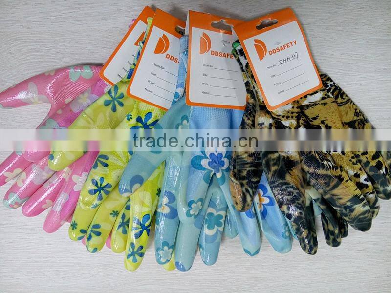 DDSAFETY Cheapest White PU Glove Safety Glove Working Glove