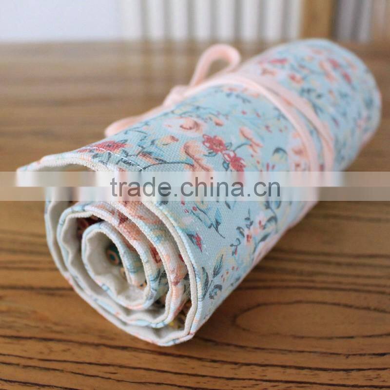 china wholesale Eco-friendly simple roll pencil case for teenagers by chiqun