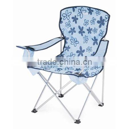 Flower Printing Beach Folding Chair