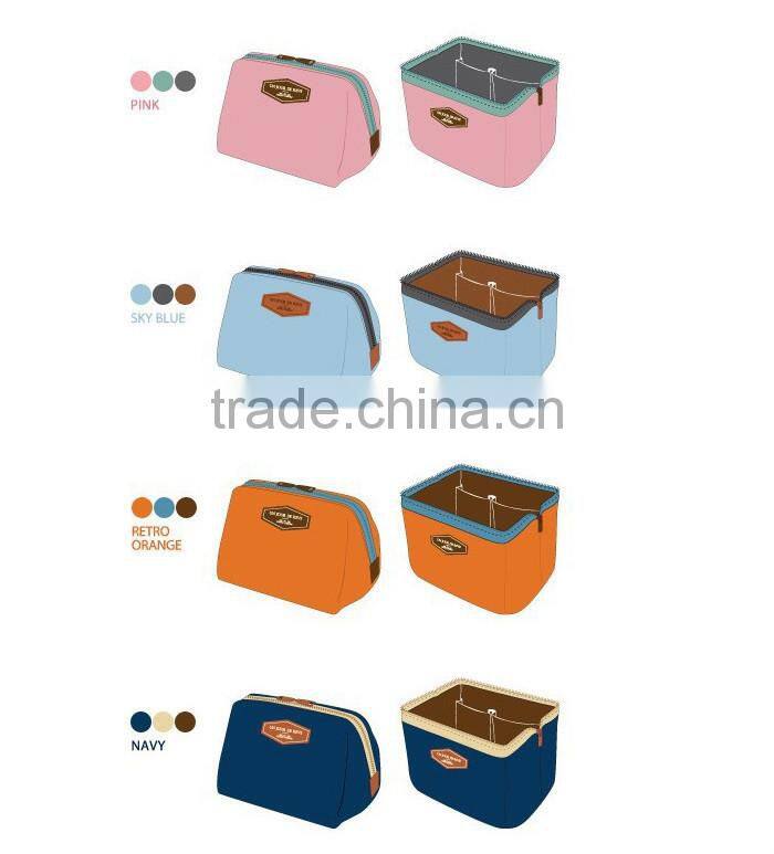 Beauty Travel Cosmetic Bag Girl Fashion Multifunction Makeup Pouch Toiletry Case