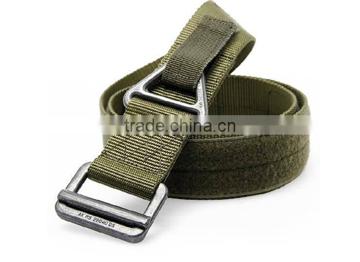 Tactical belt military Nylon webbing belt
