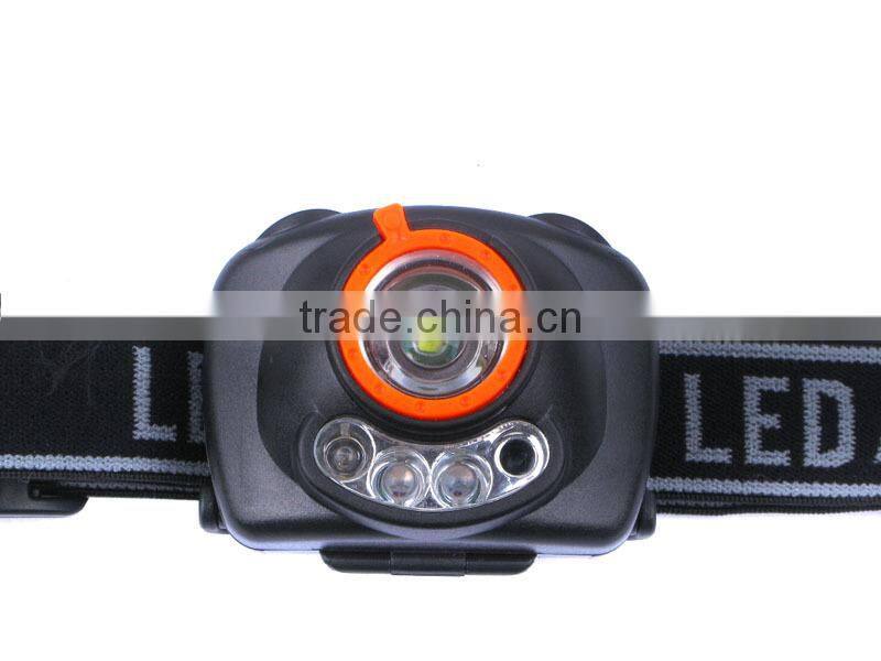 3 Pcs LED Sensor Headlamp with Handsfree Protable LED Head Light