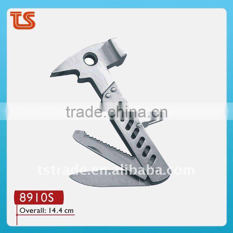 2014 New stainless steel multi cutler warrior tool with hammer(8911 )