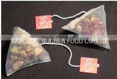 slimming tea with resealable kraft paper bag/stand up tea teabags