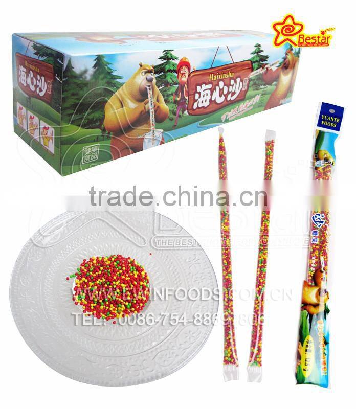 Bottle Shaped Stars Shaped Rock Crystal Sour Candy 6g