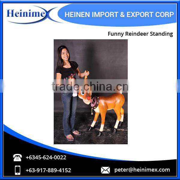 Factory Direct Sale Funny Reindeer Standing