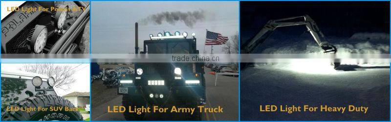 15W LED Work Plough Light Lamp ON/OFF Switch Auxiliary LED Light