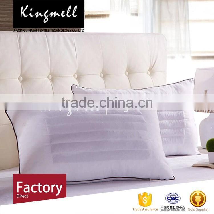 Factory price hotel polyester fiber 45*74cm throw pillow