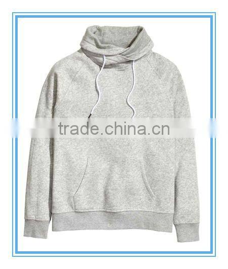 Long sleeved top funnel collar sweatshirt