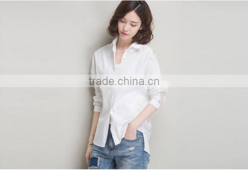 Hot 2016 cotton women shirt wear WMST0225
