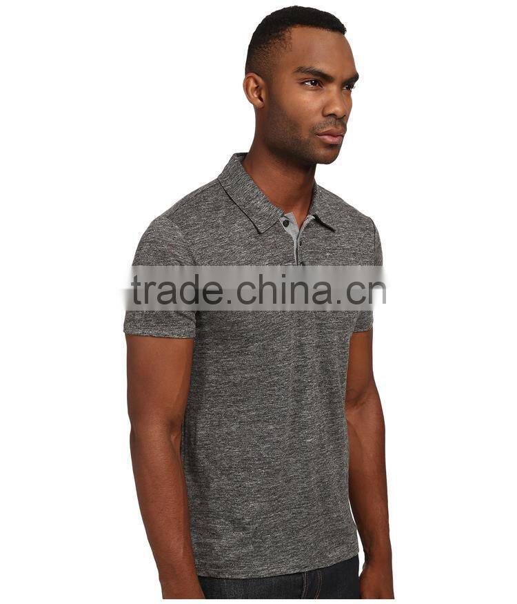 Custom high quality mens linen polo shirt polo, mens brand shirts polo