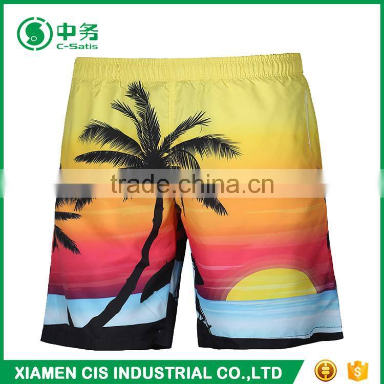 2017 High Quality Plus Size Mens Print Beach Shorts on Sale