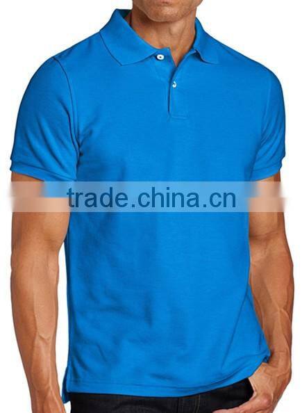 Breathable custom with no design polo shirt for men