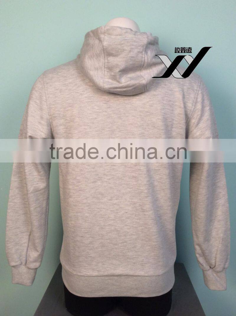 custom design quality 100% cotton hoodie for men made in china