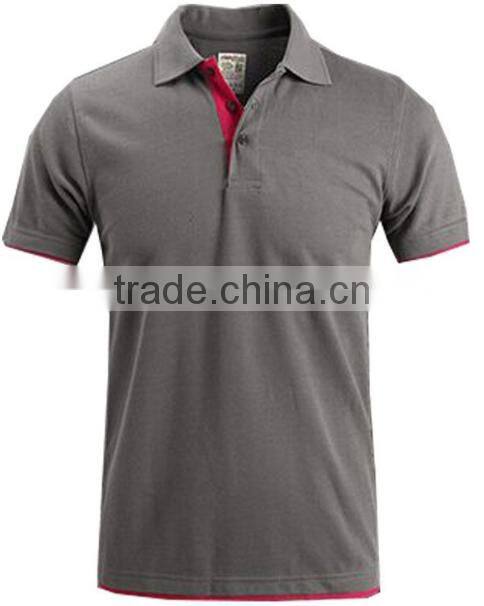 2016 New Brand Men's Summer Fashion Short Sleeve Polo Shirt 100% Cotton T Shirt