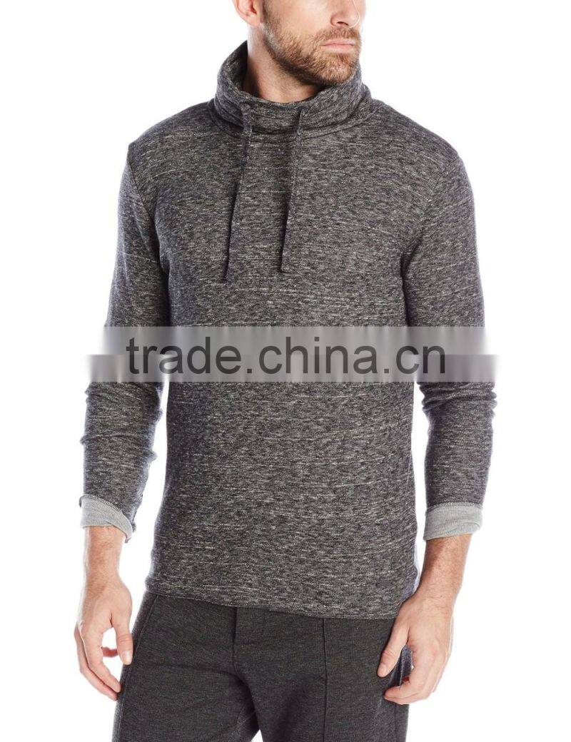 Unisex Winter Soft Wool Jersey Turtleneck Sweatshirt