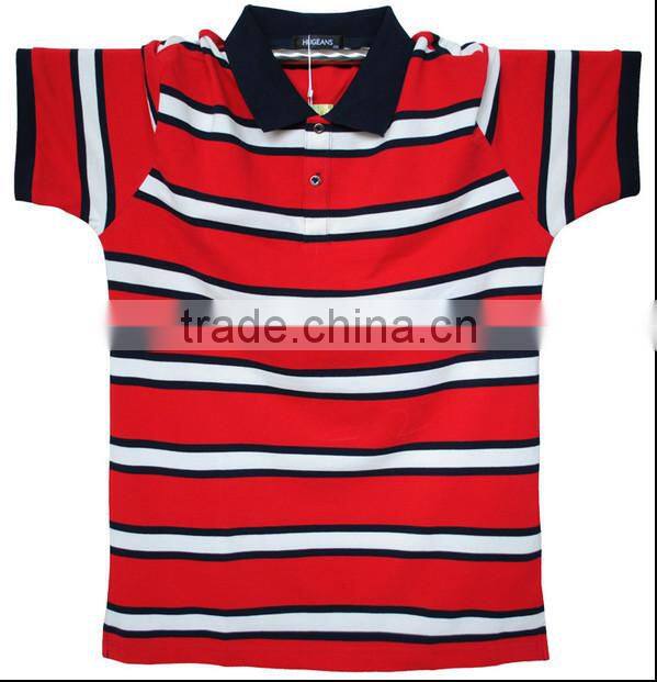 high quality superman striped men cheap polo Shirts