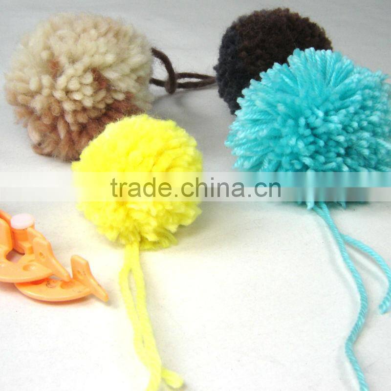 4size ball pompom maker for knitting crafts