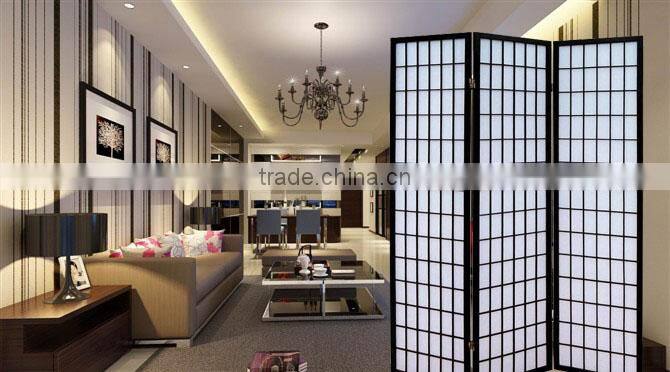 homedecor wooden folding screen / room divider/shoji screen