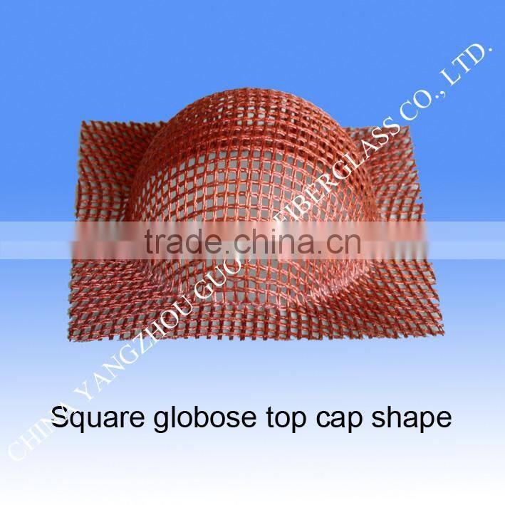 high silica roving in 3 warp yarn and 3 weft yarn weave way making Molten steel filtering part