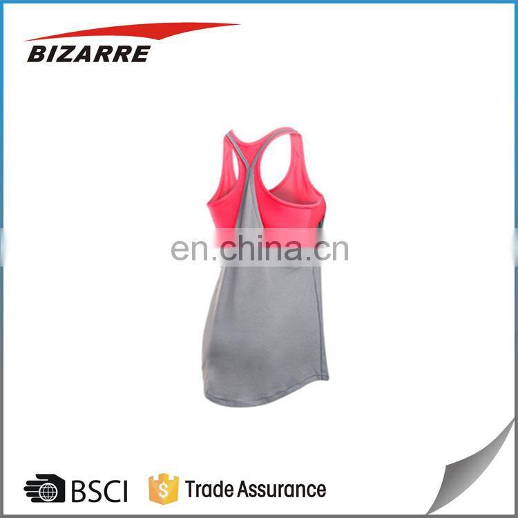 Plus size customized running vest wholesale