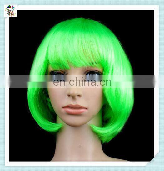 Cheap Colors Short Bob Synthetic Carnival Party Wigs HPC-0020