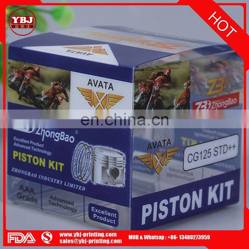 China factory wholesale pp/pet/pvc transparent stationery box