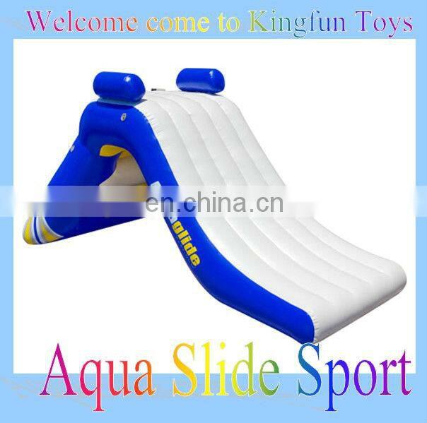 Double tubes water totter/water seesaw
