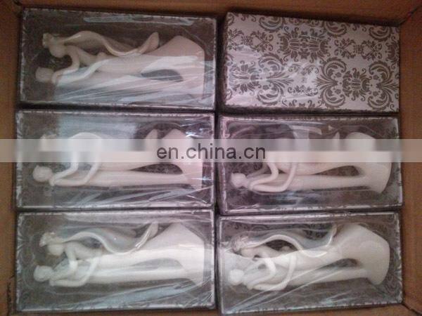 A07371 New Arrival Resin Bride&Bridegroom Stock Cake Toppers