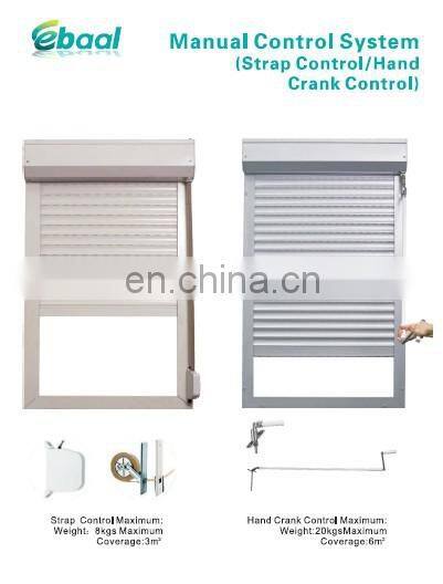 aluminum roll up window shutters