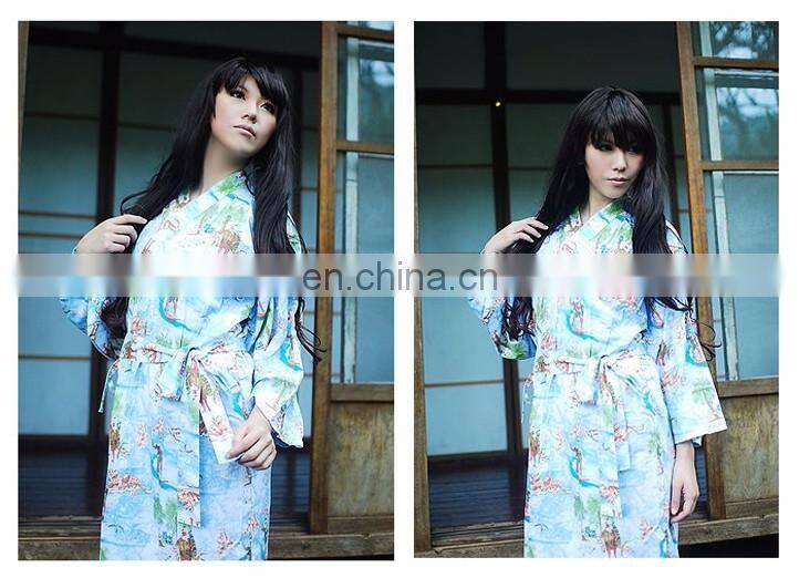 chinavictor clearance 100% cotton hot sex girl adult one size japanese peignoir