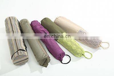 Wholesale Private Label Screen Print Cotton Yoga Mat Bag