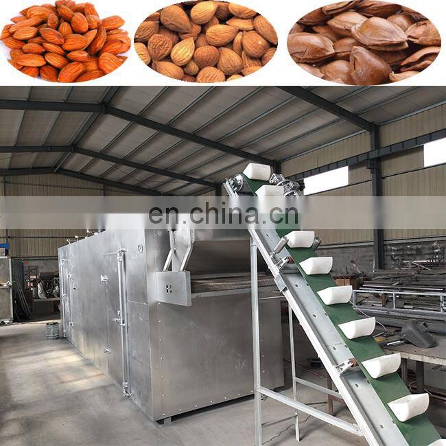 High Capacity Automatic Peanut Pistachio Hazelnut Almond Roasting Machinery Nuts Roaster Machine