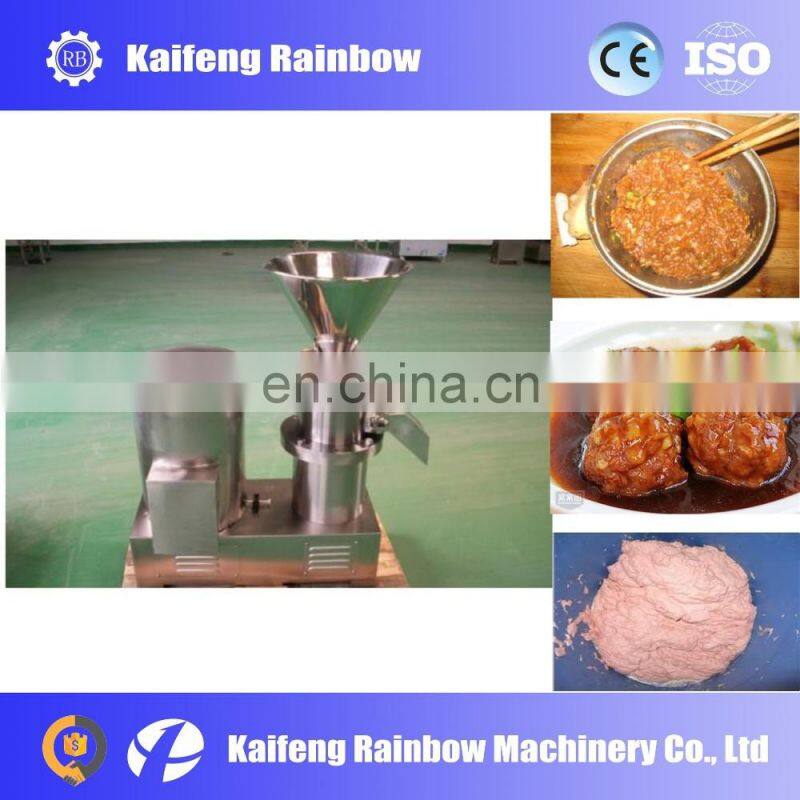 China supplier cattle bone into paste making machine/pig bone cutter machine
