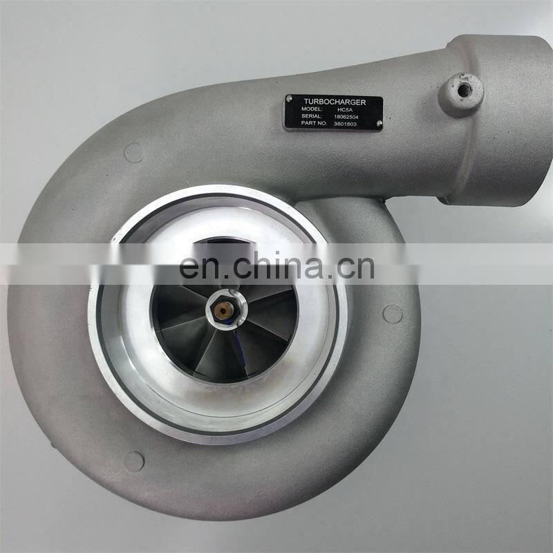 K19 Diesel Engine 3801803 HC5A Turbocharger