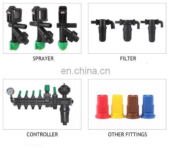Agriculture multi head sprayer nozzles for tractors