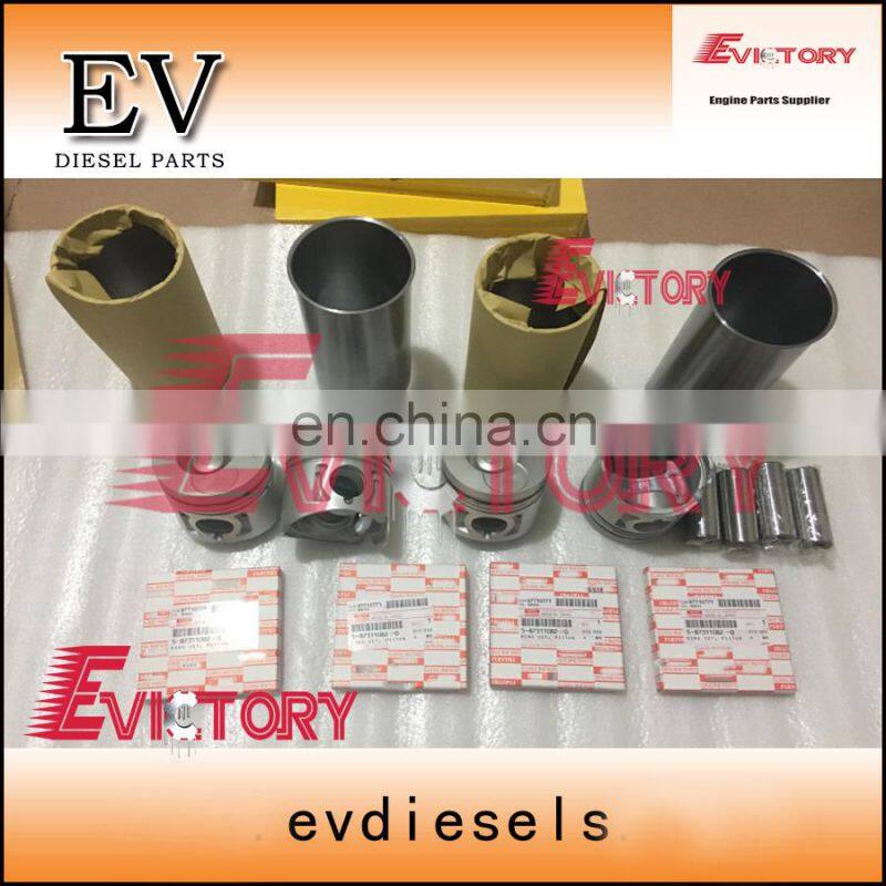 For Isuzu 4JB1 4JB1T 4JB1-TC engine overhaul rebuild kit piston ring