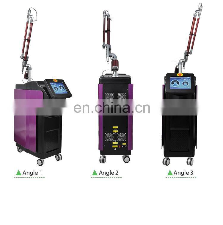 Super Pico laser 755nm tatoo removal/dark spots removal machine