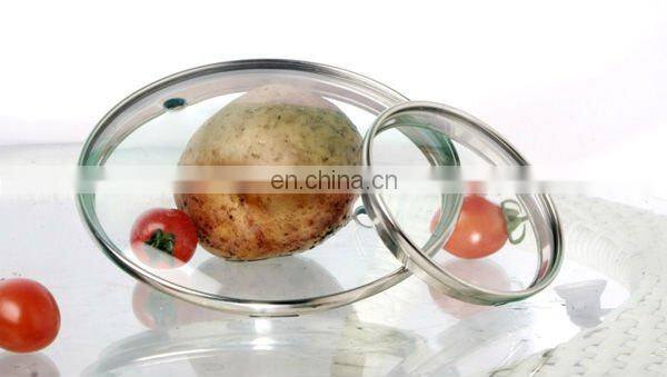 tempered glass lid with steam hole