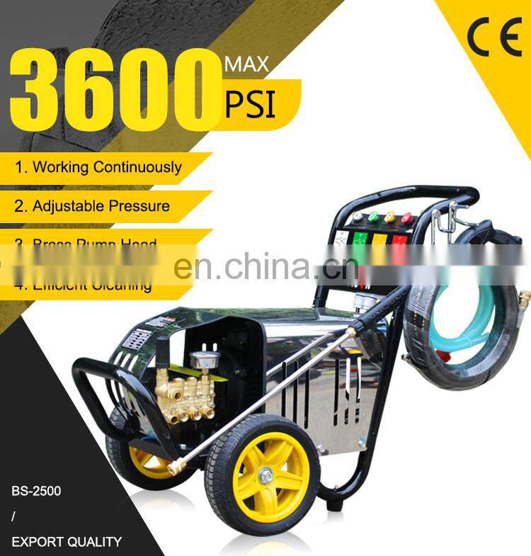 BISON(CHINA) BS-2900 200Bar 380V Industrial Car Wash Equipment With 5.5KW Copper Wire Motor