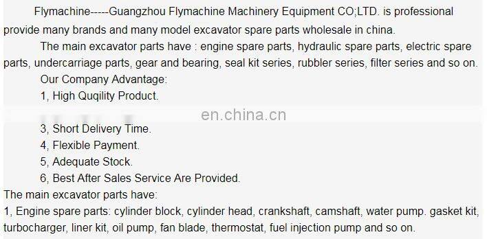 Excavator Spare Parts Engine 6D16T Cylinder Liner Kit