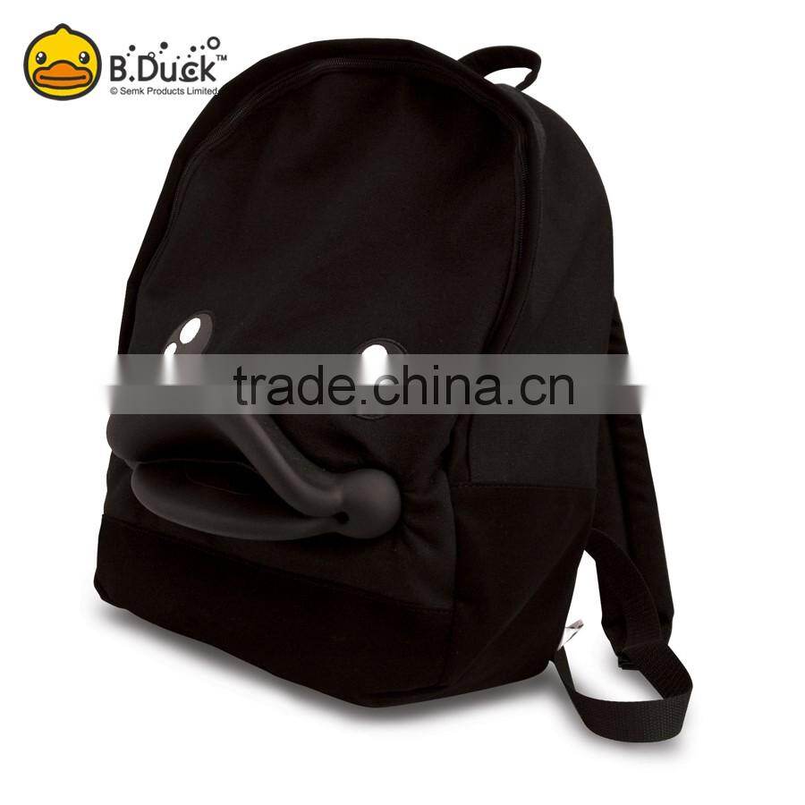 Novelty fashion 2016 kids animal school bag 3D duck backpack