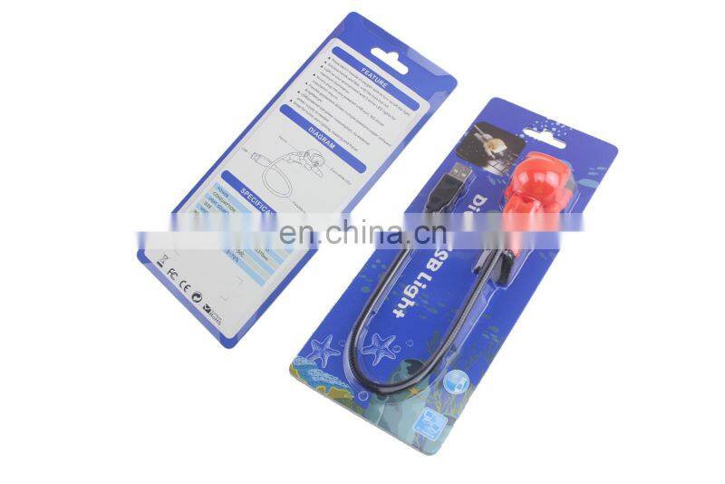 Children LED Night Light Flexible Multi Color Diver USB mini Cute Baby Night Light